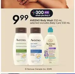 Sobeys AVEENO Body Wash offer
