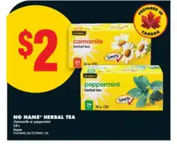 No Frills NO NAME HERBAL TEA, 24' s offer