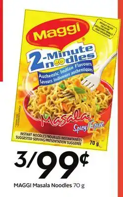 Sobeys MAGGI Masala Noodles offer