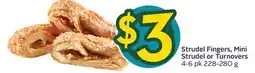 Sobeys Strudel Fingers, Mini Strudel or Turnovers offer