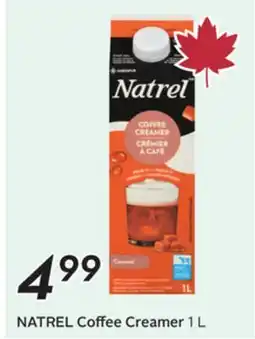 Sobeys NATREL Coffee Creamer offer