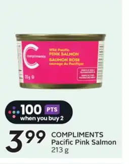 Sobeys COMPLIMENTS Pacific Pink Salmon offer