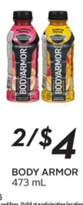 Sobeys BODY ARMOR offer