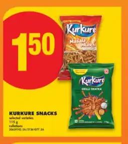 No Frills KURKURE SNACKS, 115 g offer