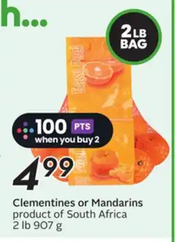 Sobeys Clementines or Mandarins offer