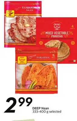 Sobeys DEEP Naan offer