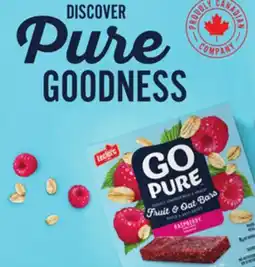 Sobeys GO PURE Fruit & Oat Bars offer