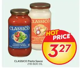 Sobeys CLASSICO Pasta Sauce offer