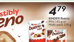 Sobeys KINDER Bueno Mini offer