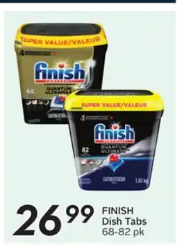 Sobeys FINISH Dish Tabs offer