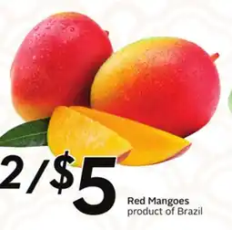 Sobeys Red Mangoes offer