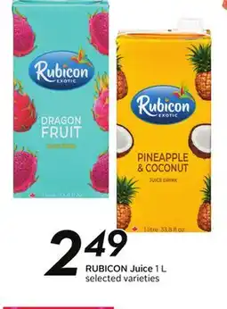 Sobeys RUBICON Juice offer