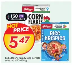 Sobeys KELLOGG'S Family Size Cereals offer