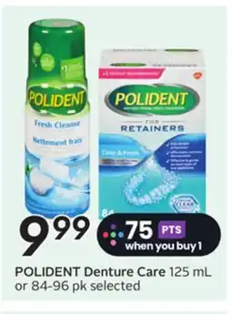 Sobeys POLIDENT Denture Care offer