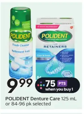 Sobeys POLIDENT Denture Care offer