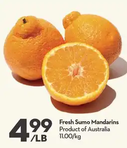 Longo's Fresh Sumo Mandarins offer