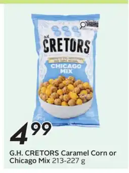 Sobeys G. H. CRETORS Caramel Corn or Chicago Mix offer