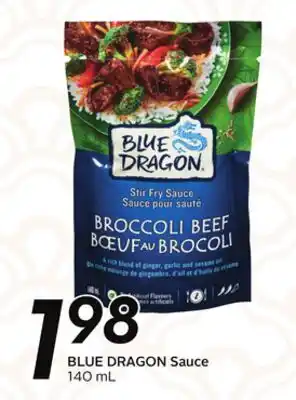 Sobeys BLUE DRAGON Sauce offer