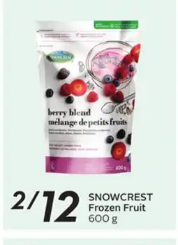 Sobeys SNOWCREST Frozen Fruit offer