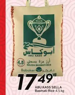 Sobeys ABU KASS SELLA Basmati Rice offer