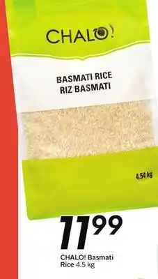 Sobeys CHALO! Basmati Rice offer