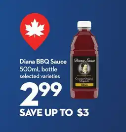 Longo's Diana BBQ Sauce offer