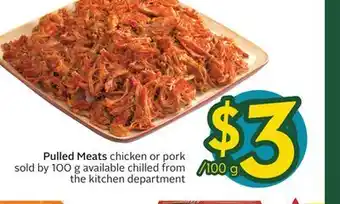 Sobeys Pulled Meats offer