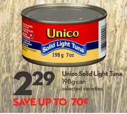 Longo's Solid Light Tuna offer