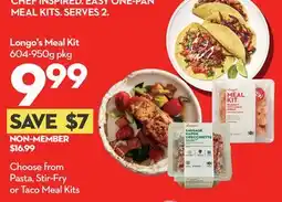 Longo's Longo's Meal Kit offer