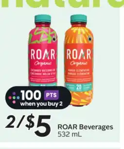 Sobeys ROAR Beverages offer