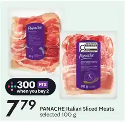 Sobeys Panache italian sliced meats offer