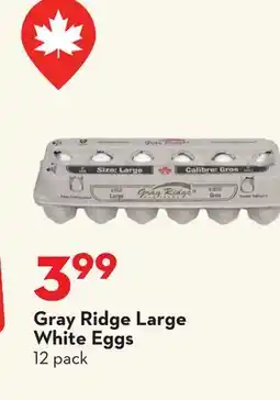 Longo's Gray Ridge Large White Eggs offer