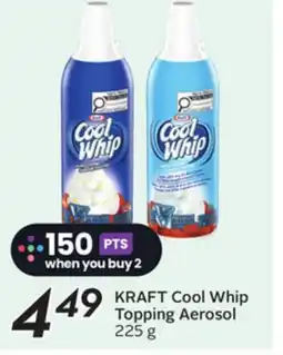 Sobeys KRAFT Cool Whip Topping Aerosol offer