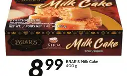 Sobeys BRAR'S Milk Cake offer
