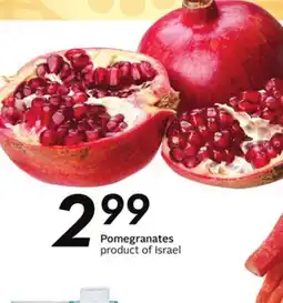 Sobeys Pomegranates offer