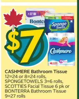 Sobeys CASHMERE Bathroom Tissue offer