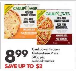 Longo's Caulipower Frozen Gluten-Free Pizza offer