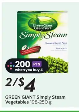 Sobeys GREEN GIANT Simply Steam Vegetables offer