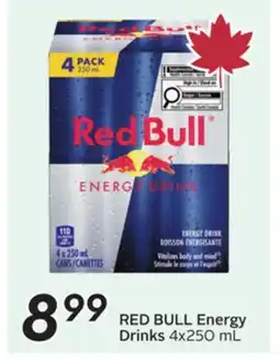 Sobeys RED BULL Energy Drinks offer