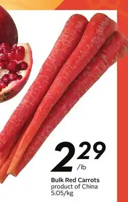 Sobeys Bulk Red Carrots offer
