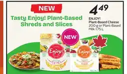 Sobeys ENJOY! Plant-Based Cheese offer