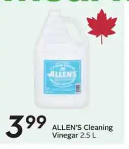 Sobeys ALLEN'S Cleaning Vinegar offer