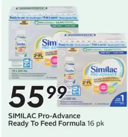 Sobeys SIMILAC Pro-Advance Ready To Feed Formula offer