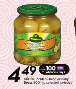 Sobeys KÜHNE Pickled Onion or Baby Beets offer