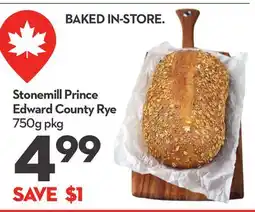 Longo's Stonemill Prince Edward County Rye offer