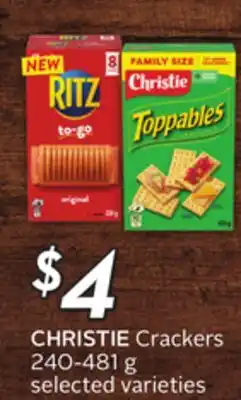 Sobeys CHRISTIE Crackers offer