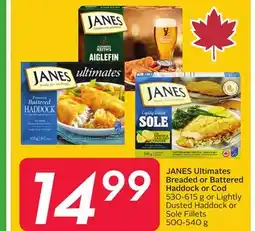 Sobeys JANES Ultimates Breaded or Haddock offer