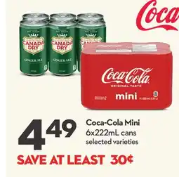 Longo's Coca-Cola Mini offer