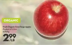 Longo's Fresh Organic SweeTango Apples offer
