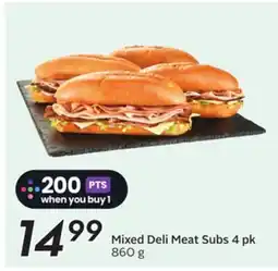 Sobeys Mixed Deli Meat Subs 4 pk offer